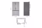 LG 23 cu. ft. French Door Counter-Depth Refrigerator LFCC22426S (4)