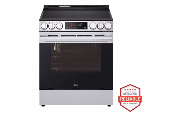 LG 6.3 cu ft. Smart Electric Slide-in Range with Air Fry & EasyClean(R) LSEL6333XE