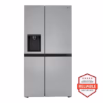 LG 27 cu. ft. Side-by-Side Refrigerator with Smooth Touch Ice Dispenser LRSXS2706S