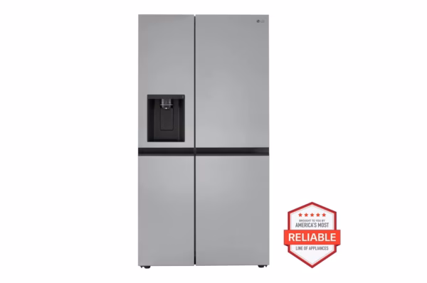 LG 27 cu. ft. Side-by-Side Refrigerator with Smooth Touch Ice Dispenser LRSXS2706S