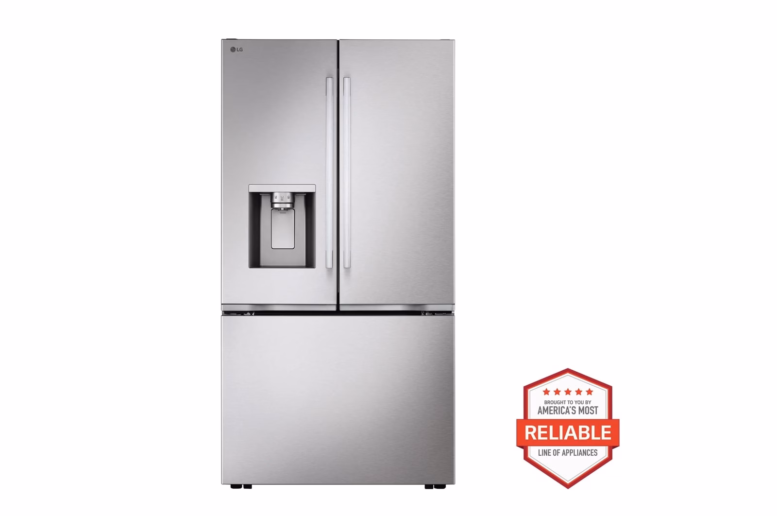 LG LG Counter-Depth MAX(TM) with Zero Clearance(TM) 3-Door French Door Refrigerator with Thin Door Design LF24Z6530S