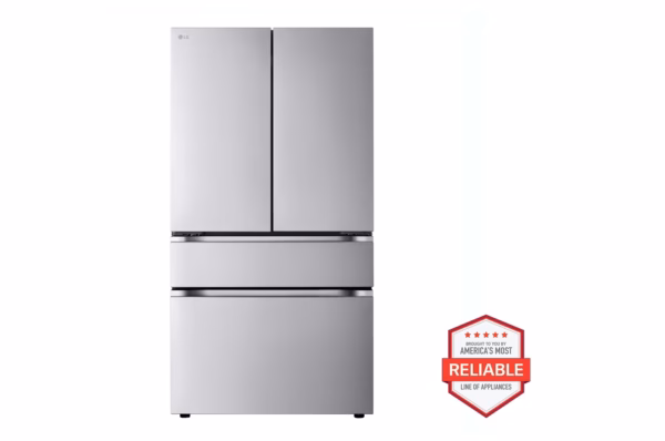LG 30 cu. ft. Smart Standard-Depth MAX(TM) 4-Door French Door Refrigerator with Full-Convert Drawer(TM) LF30S8210S