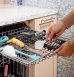 GE GE(R) ENERGY STAR(R) Top Control with Stainless Steel Interior Dishwasher with Sanitize Cycle GDT670SYVFS (9)