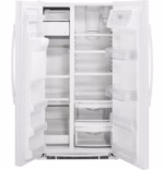 GE GE(R) 21.9 Cu. Ft. Counter-Depth Side-By-Side Refrigerator GZS22DGJWW (4)