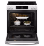 GE GE(R) ENERGY STAR(R) 30" Slide-In Electric Convection Range with No Preheat Air Fry and EasyWash(TM) Oven Tray GRS600AVWW (5)