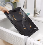 GE GE(R) ENERGY STAR(R) 30" Slide-In Electric Convection Range with No Preheat Air Fry and EasyWash(TM) Oven Tray GRS600AVWW (12)