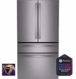GE Profile GE Profile(TM) ENERGY STAR(R) 23.2 Cu. Ft. Smart Counter-Depth Fingerprint Resistant 4-Door French-Door Refrigerator PJE23BYWFS