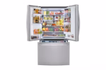 LG 24 cu. ft. Smart InstaView(R) Door-in-Door(R) Counter-Depth Refrigerator with Craft Ice(TM) LRFVC2406S (12)