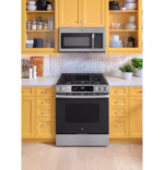 GE GE(R) 30" Slide-In Front-Control Convection Gas Range with No Preheat Air Fry and EasyWash(TM) Oven Tray GGS60LAVFS (7)