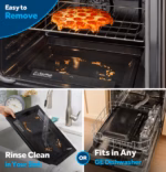 GE GE(R) 30" Slide-In Front-Control Convection Gas Range with No Preheat Air Fry and EasyWash(TM) Oven Tray GGS60LAVFS (8)