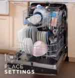 GE GE(R) ENERGY STAR(R) Top Control with Stainless Steel Interior Dishwasher with Sanitize Cycle GDP670SGVBB (7)