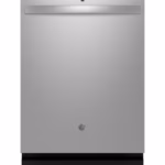 GE GE(R) ENERGY STAR(R) Top Control with Stainless Steel Interior Dishwasher with Sanitize Cycle GDT670SYVFS
